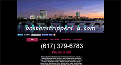 Desktop Screenshot of bostonstrippers2u.com